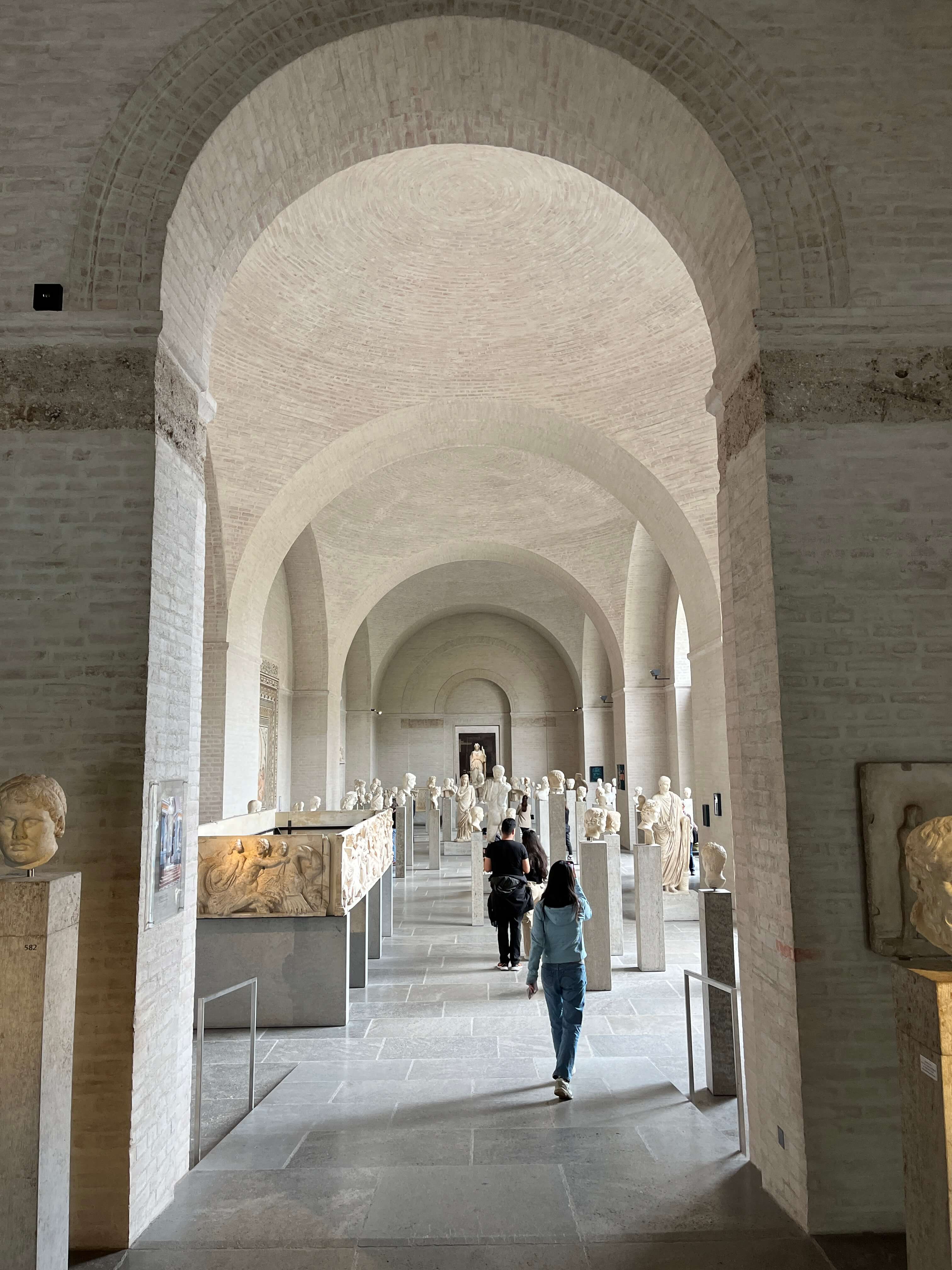 Glyptothek interior hallway